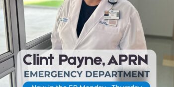 Welcome Clint Payne, APRN, to McGehee Hospital